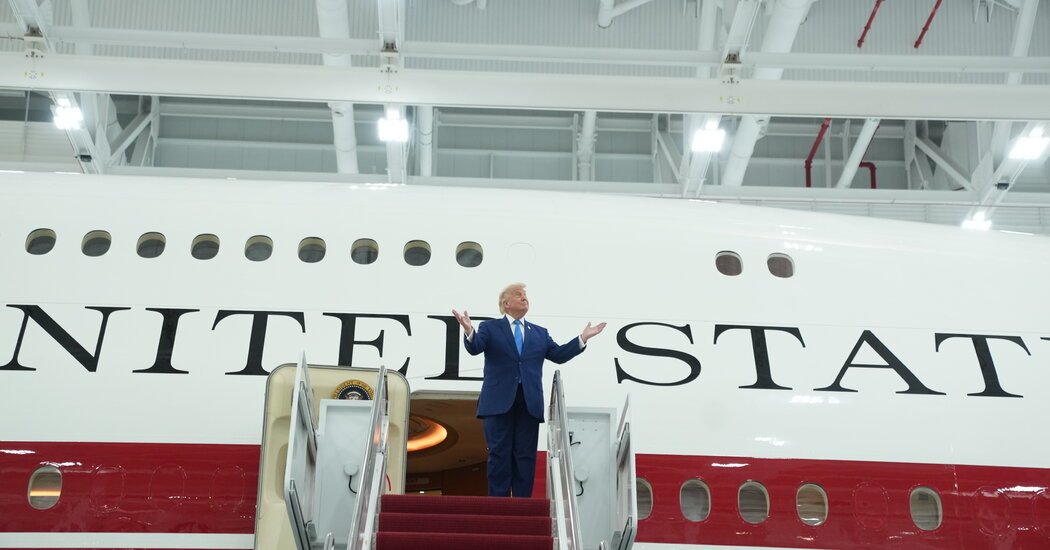 Trump Said Qatari Jet Was Destined for His Library. That May Change.