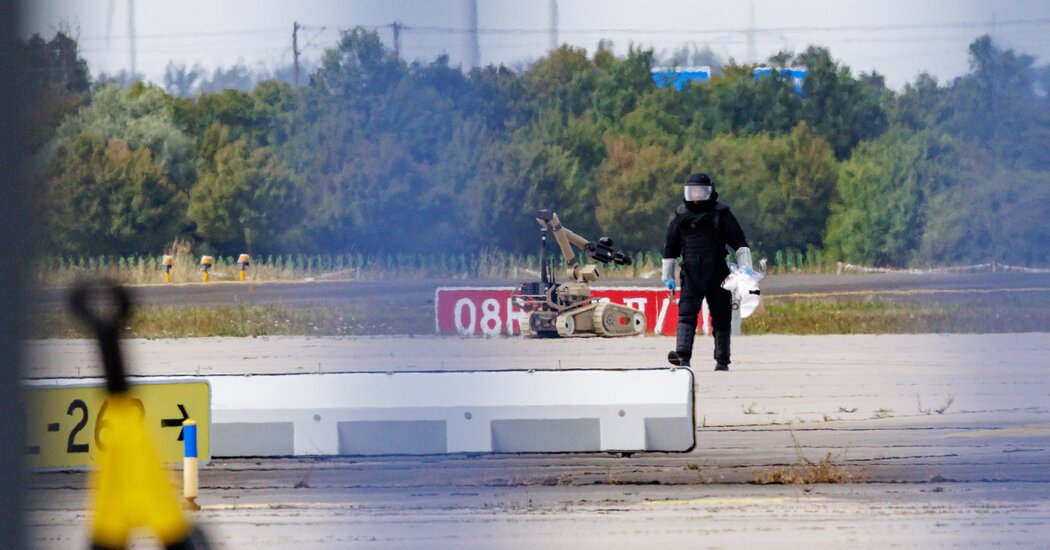 Explosive Drone Found at German Airport Used by Ukrainian Carrier