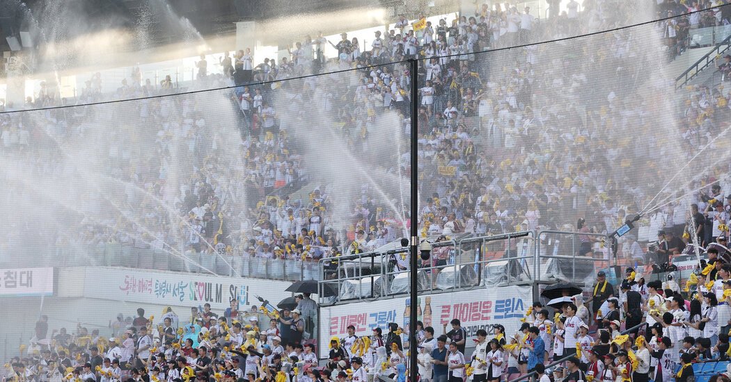 Record-Breaking Heat Wave in South Korea Leads to Canceled Baseball Games