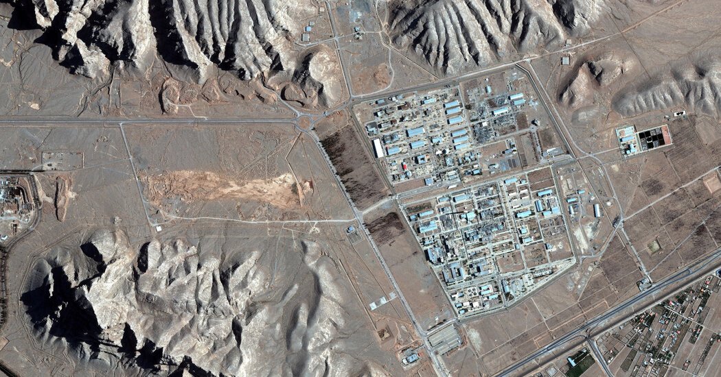 The state of Iran’s three key nuclear sites