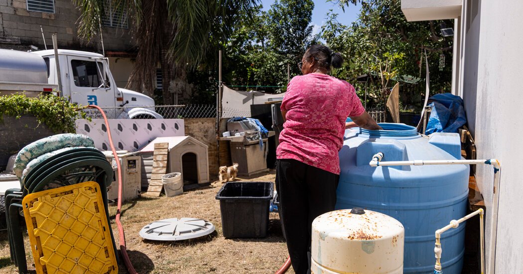 Drought and Aging Pipes Plunge Puerto Rico Into Another Water Crisis