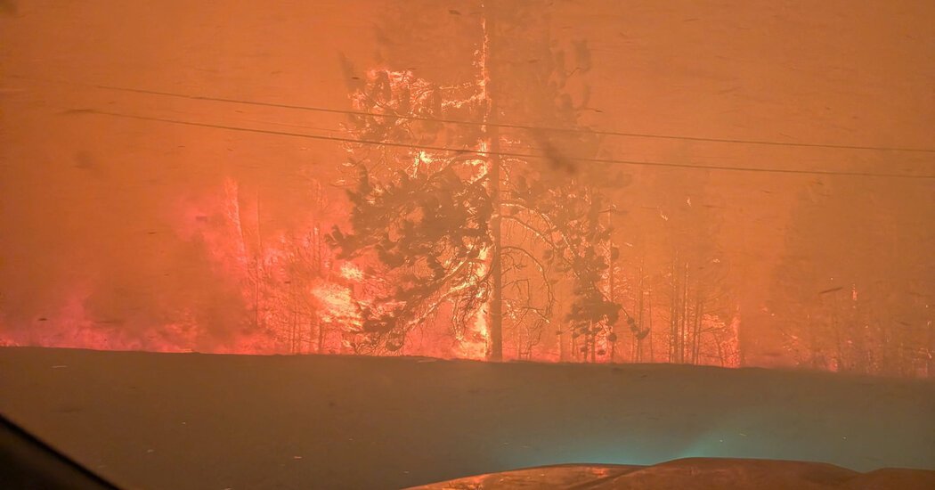 Wildfire Forces Evacuation of 18,000 From Summerland, British Columbia