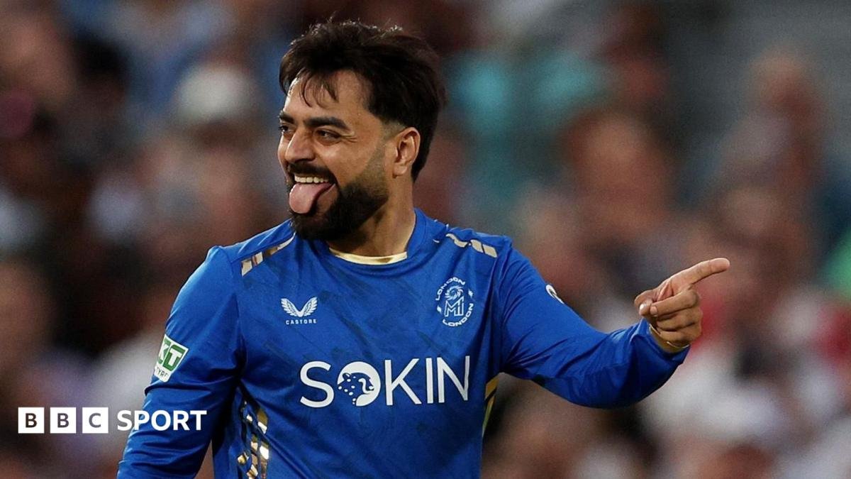 The Hundred 2026 results: Rashid Khan takes five wickets as MI London beat Manchester Super Giants