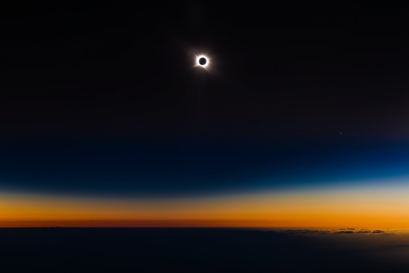 I paid $3 for the best eclipse view on Earth — from a plane