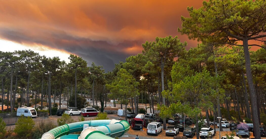 As Europe Faces Heat Waves and Wildfires, Travelers Are Forced to Adapt