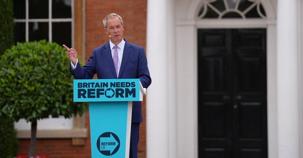 What to Know About the U.K. Special Election: Farage vs. Binface