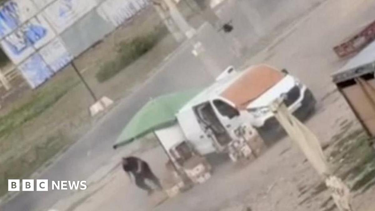 Video shows Russian drone chasing Ukrainian street vendor in ‘human safari’ attack