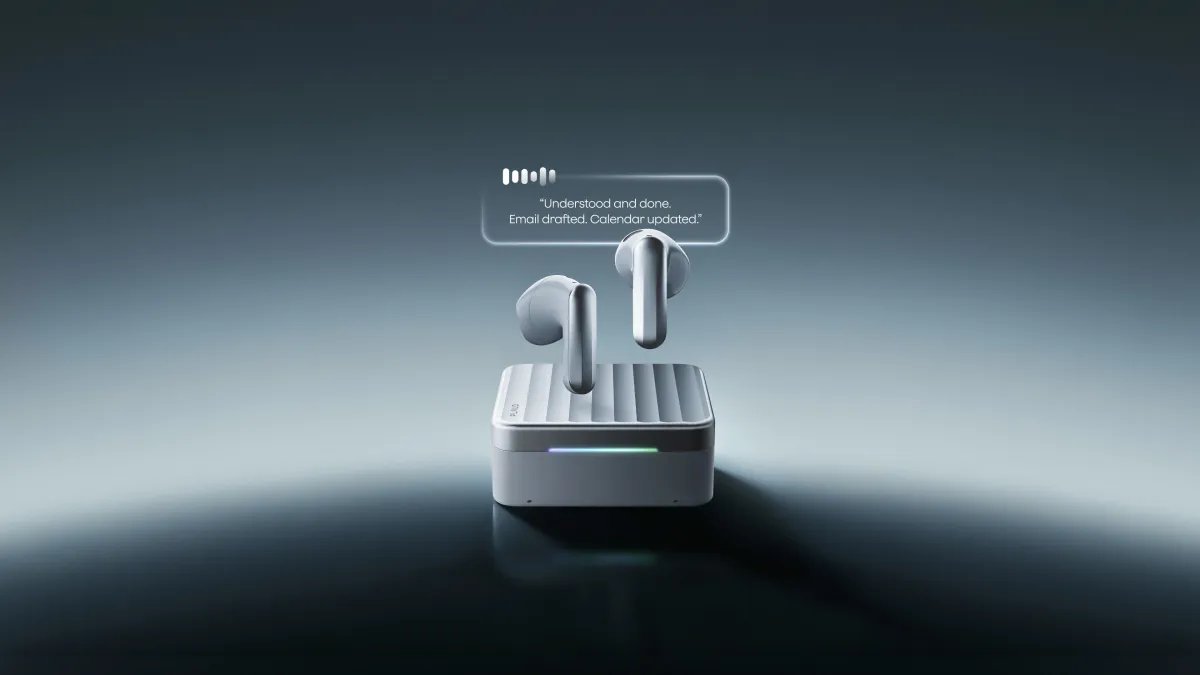 Plaud’s new earphones come with an eSIM-enabled case for talking to AI agents
