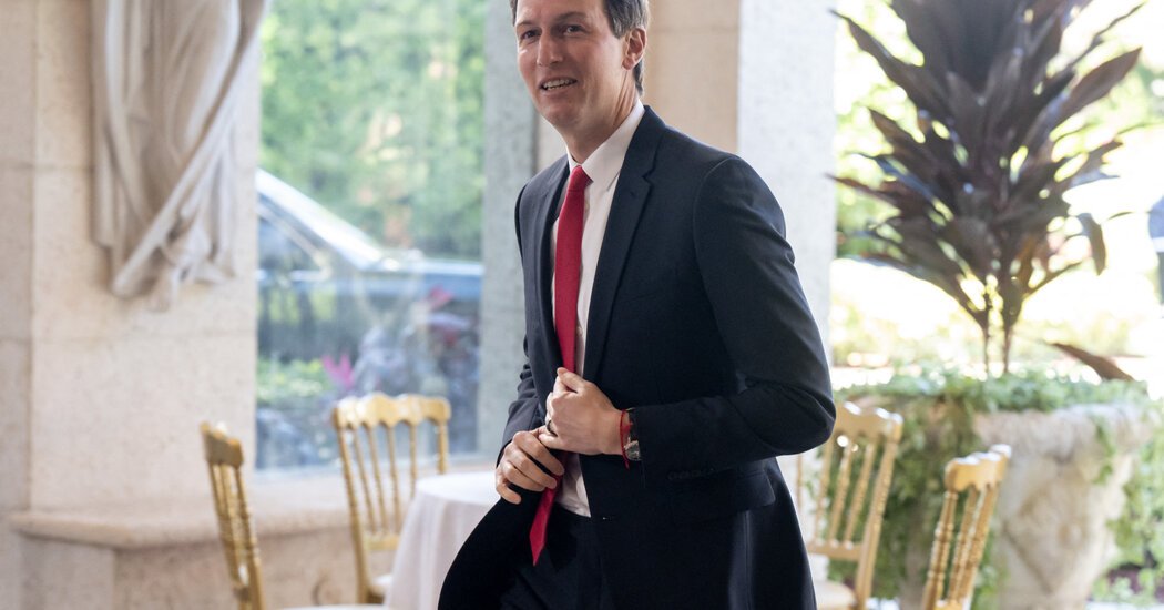 Kushner Holds Talks With Hamas to Advance Trump Gaza Plan