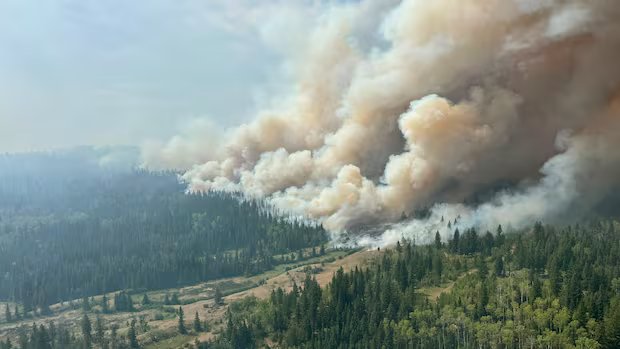 Wind, lightning in forecast as cold front adds new challenge in B.C. wildfire fight