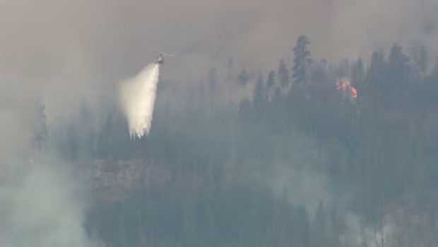 Evacuation order expands for fire burning on west side of B.C.’s Okanagan lake