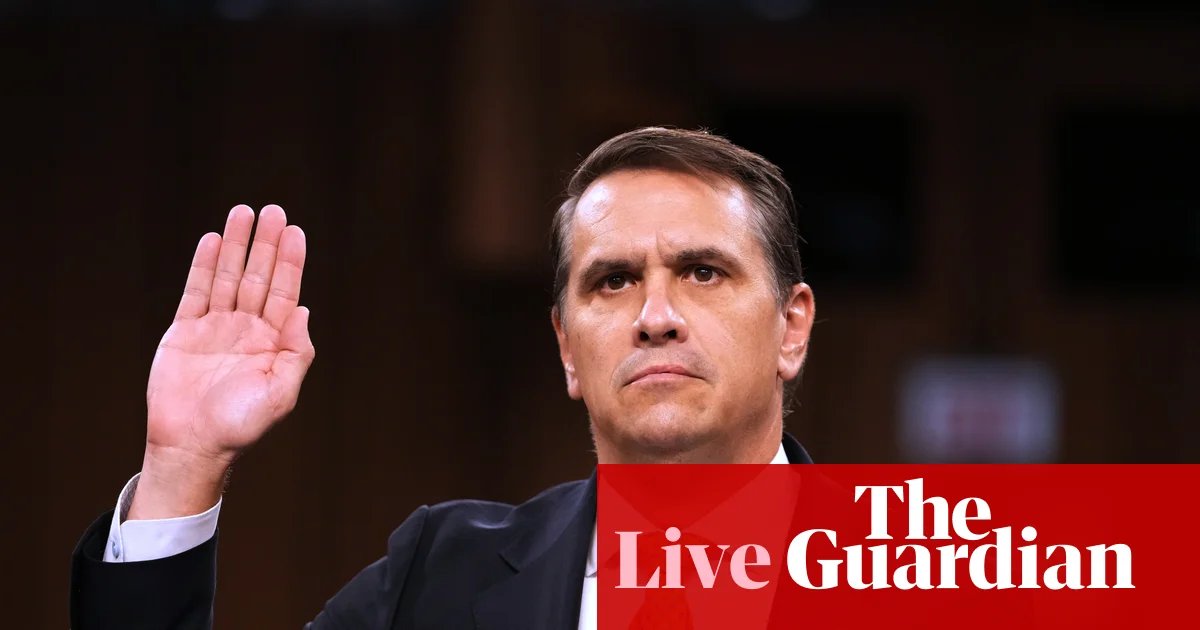 Vote to take place on Blanche nomination as Cornyn says he is satisfied over ‘anti-weaponization’ fund withdrawal – US politics live | US news