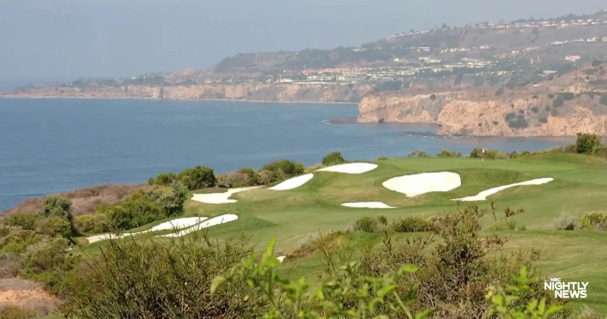 Armed man arrested at Trump golf course