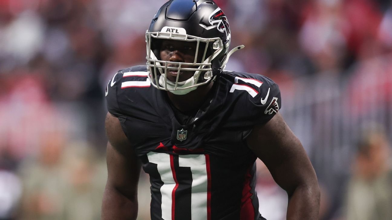 Sources: Falcons’ Jalon Walker feared to have torn ACL