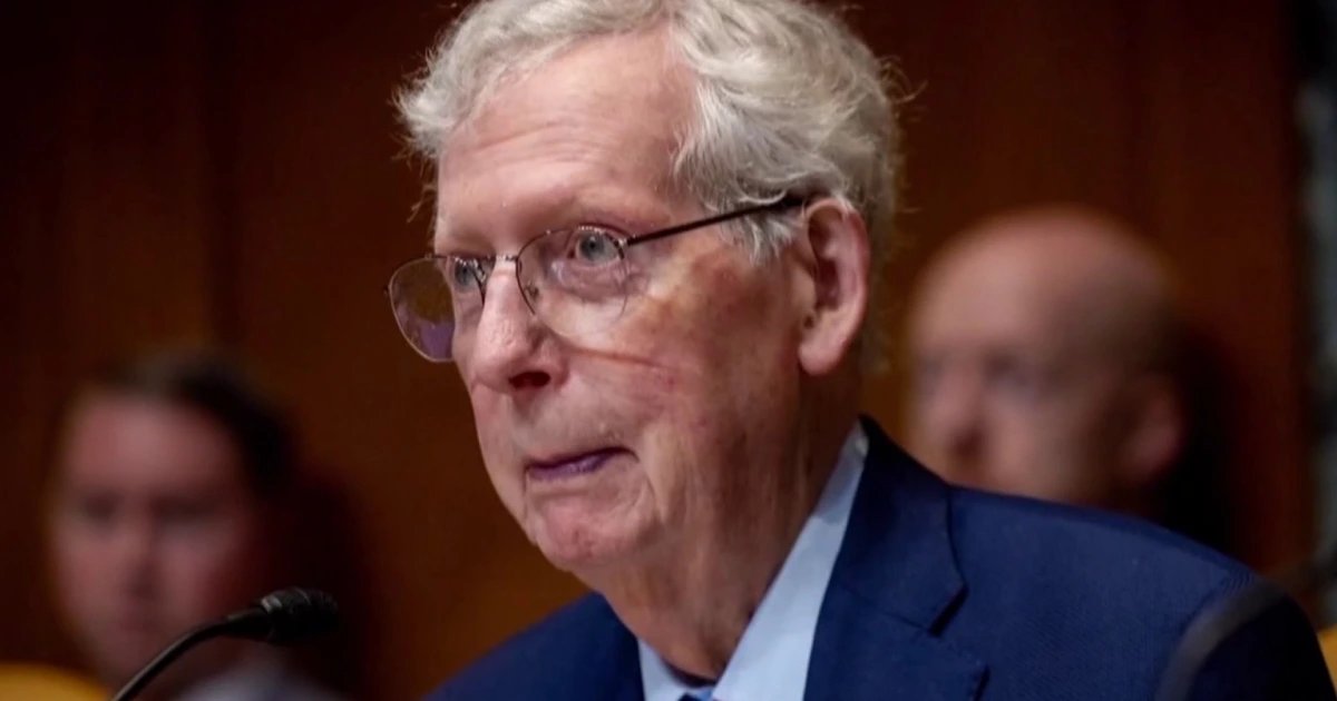 Sen. Mitch McConnell says he’s out of rehab and recovering at home