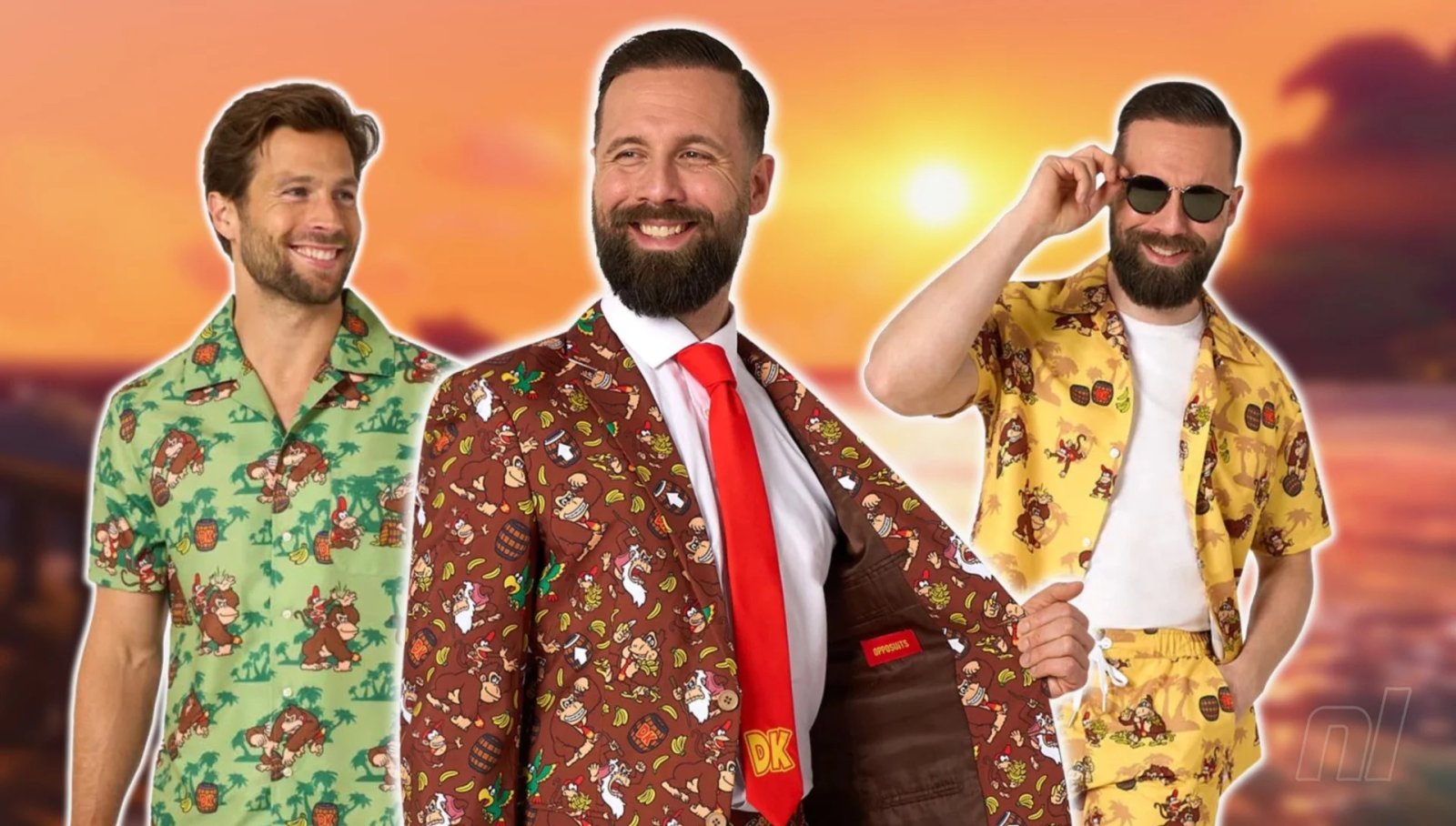 These New Donkey Kong Clothes From Nintendo And OppoSuits Are Bananas