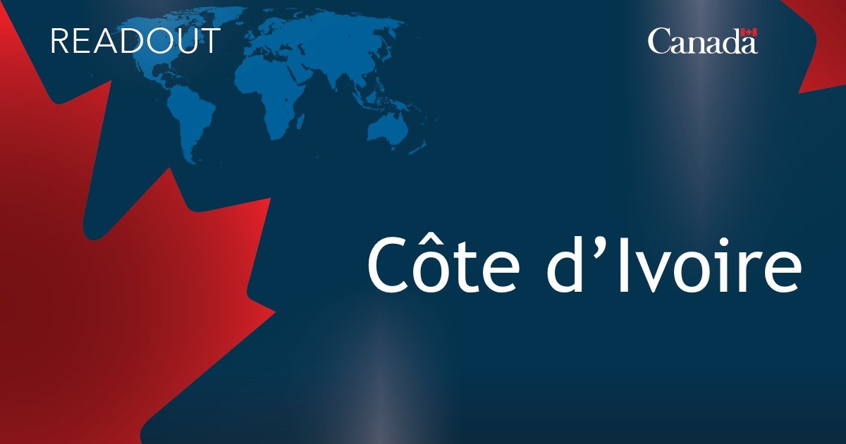 Minister Anand meets with Vice President of Côte d’Ivoire