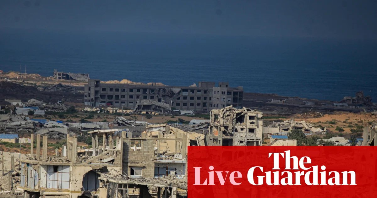 Middle East crisis live: Netanyahu rejects Trump’s Gaza plan and vows no withdrawal until Hamas disarms | US-Israel war on Iran
