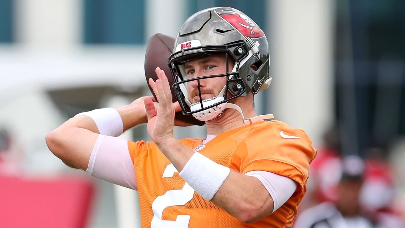 Panthers sign Kyle Trask as QB3 after Haynes King injury