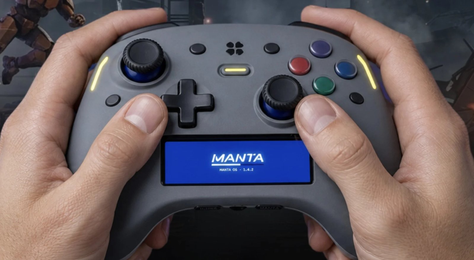 Genki’s New Controller Is Chunky, Boasts Haptic Feedback, And Its Own Screen