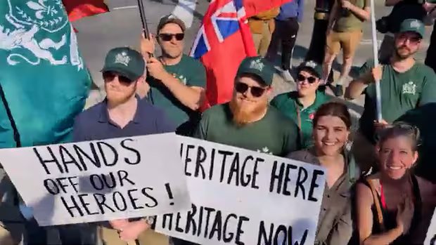 Far-right Austrian white nationalist, permanently banned from U.K., plans to attend Hamilton conference