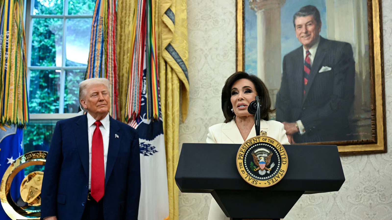 Pirro announces arrest in WWII Memorial vandalism