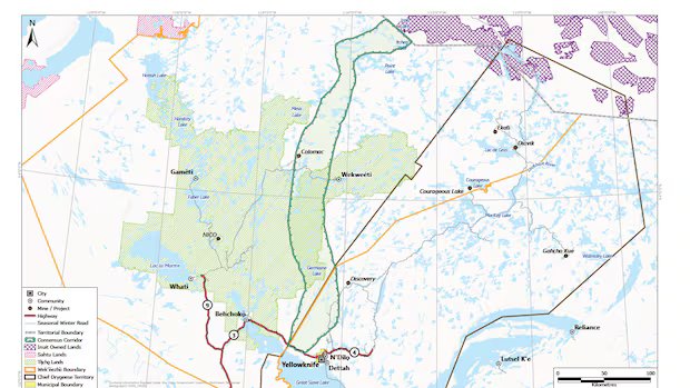Consensus reached on proposed corridor for road connecting Nunavut and N.W.T.