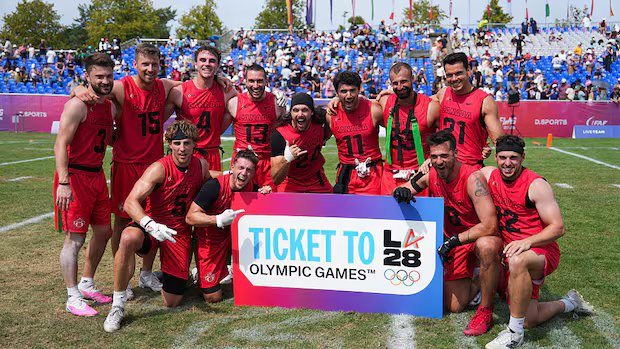 Canadian men to join world-champion women when flag football makes Olympic debut