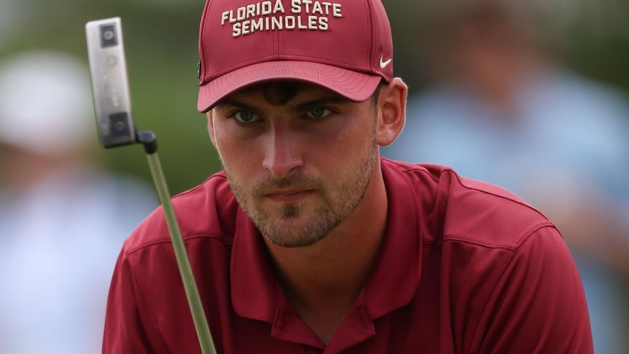 Florida State’s Jack Whaley, 22, secures U.S. Amateur title