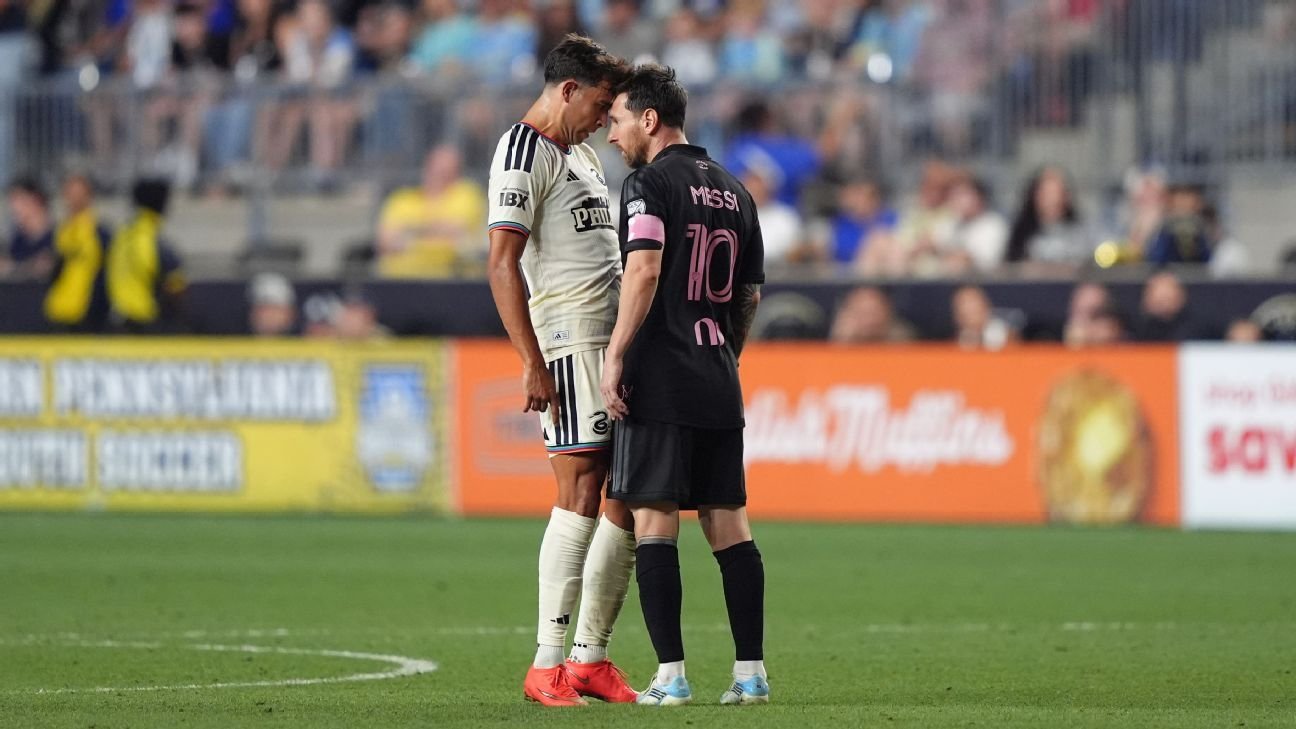 Miami’s Lionel Messi fined by MLS for slapping opponent