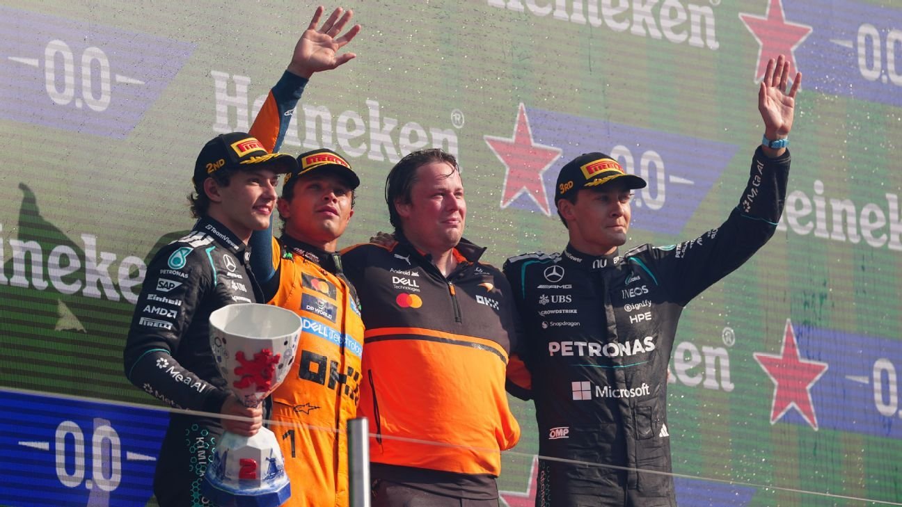 Lando Norris wins thrilling Dutch Grand Prix to take back-to-back victories