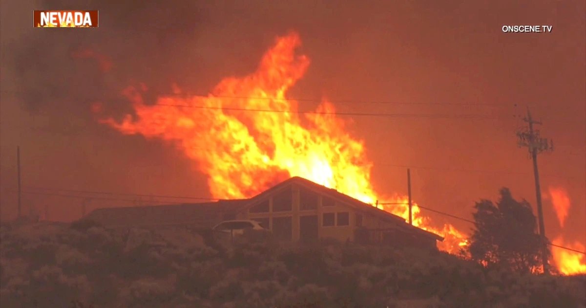 Crews Battle Nevada Fire; Millions Across US Under Heat Alerts