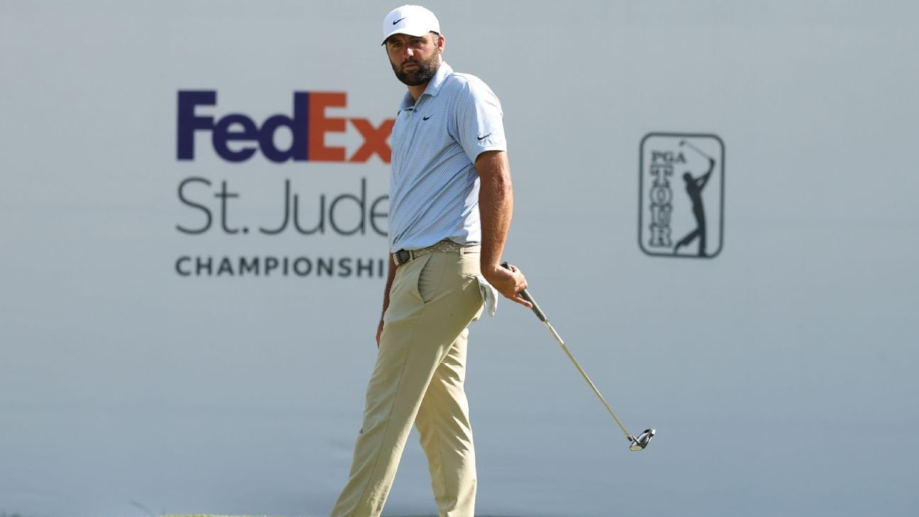 Tour Championship rankings: From Scottie Scheffler to No. 30