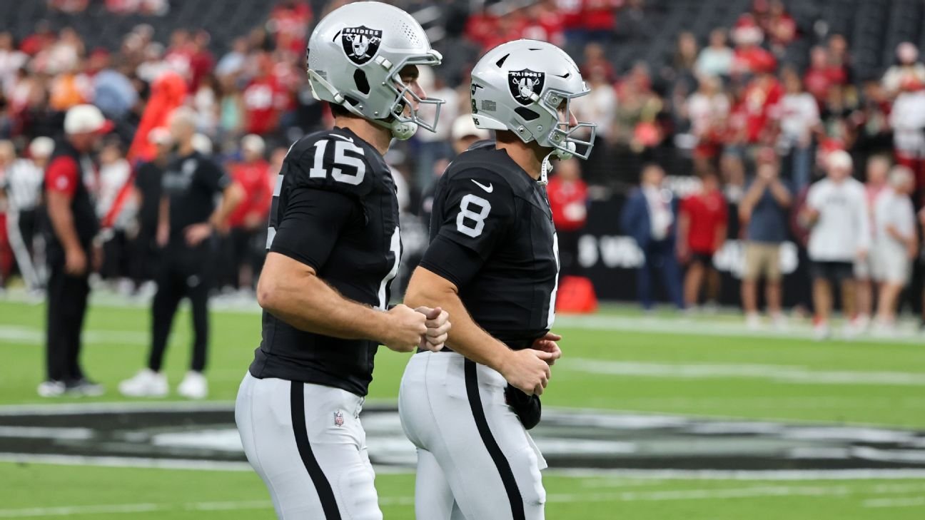 Kubiak mum on Raiders starter as Fernando Mendoza struggles