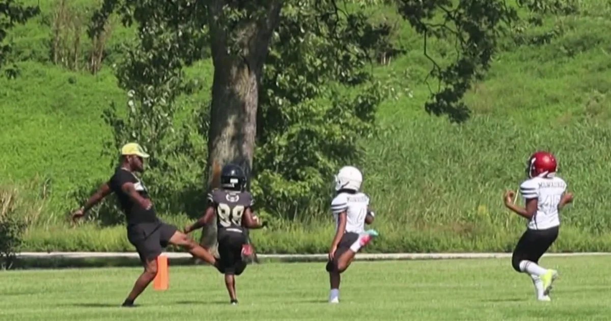 Parent trips 9-year-old football player