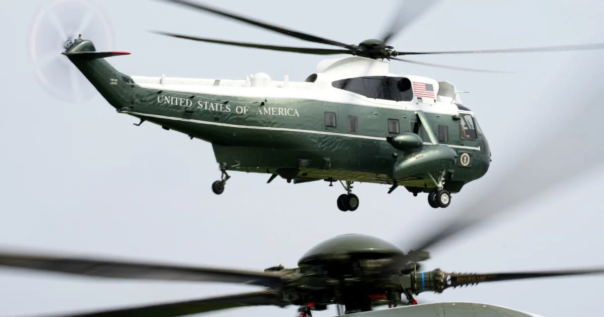 Trump’s Marine One helicopter has trouble communicating with air traffic control for second time this month