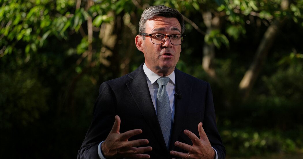 Andy Burnham, UK Prime Minister, Exchanged Texts With Someone Posing as Trump’s Chief of Staff