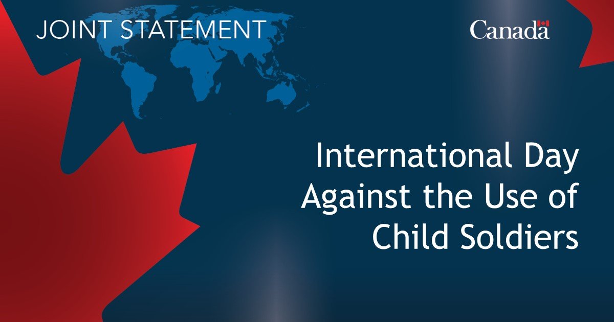 Statement on International Day Against the Use of Child Soldiers