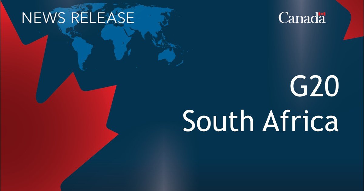 Minister Joly traveling to Johannesburg, South Africa, for G20 Foreign Ministers’ Meeting
