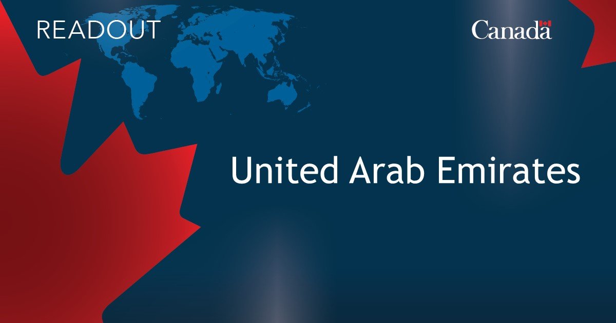 Minister Anand and United Arab Emirates’ Deputy Prime Minister and Minister of Foreign Affairs strengthen bilateral relationship