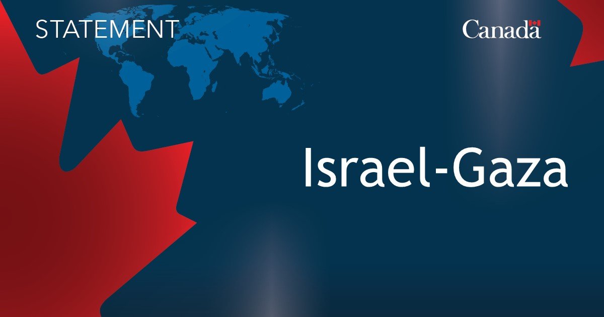 Statement by Minister Anand on the Israeli-Palestinian situation