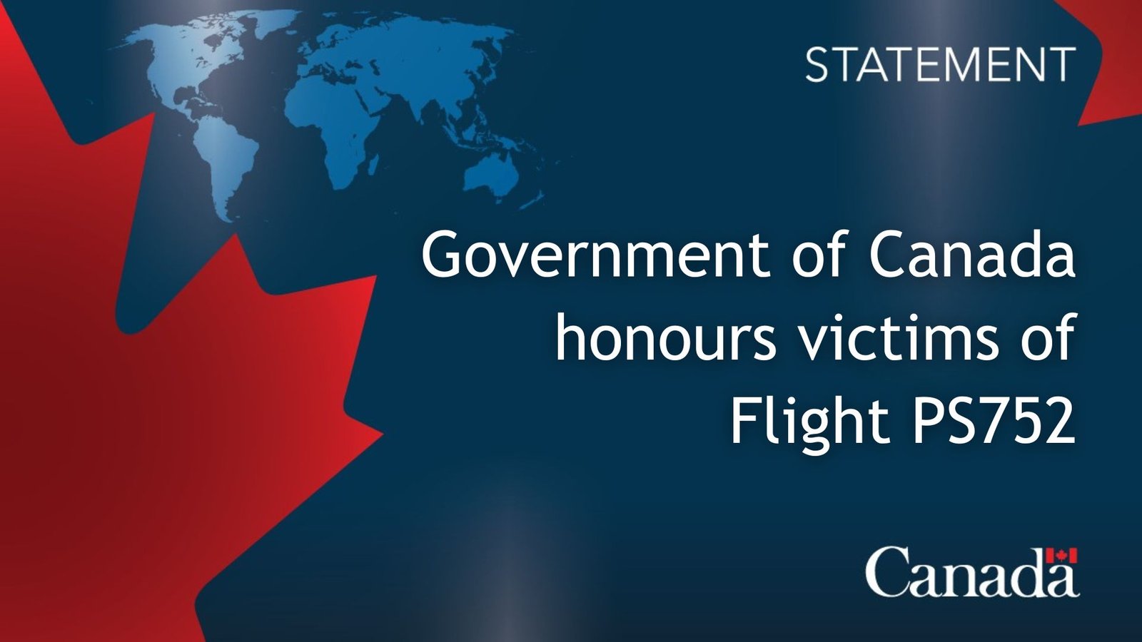 Government of Canada honours victims of Flight PS752 six years after tragedy