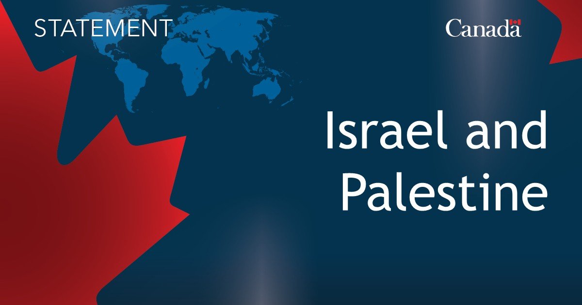 Statement on Israel’s security cabinet’s decision to expand Israeli control over the West Bank