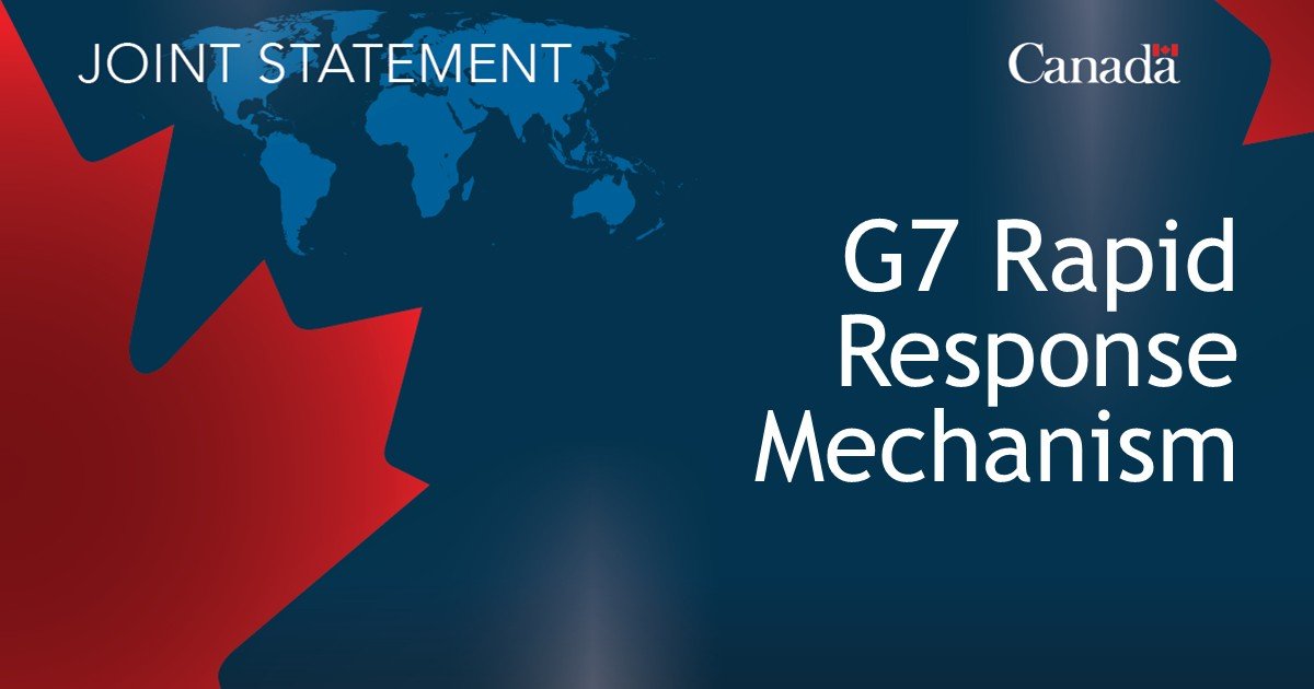 G7 Rapid Response Mechanism Announcement on Polish Accession