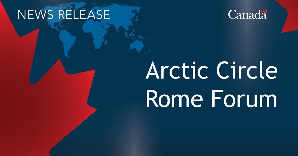 Parliamentary Secretary Fortier to attend Arctic Circle Rome Forum in Italy