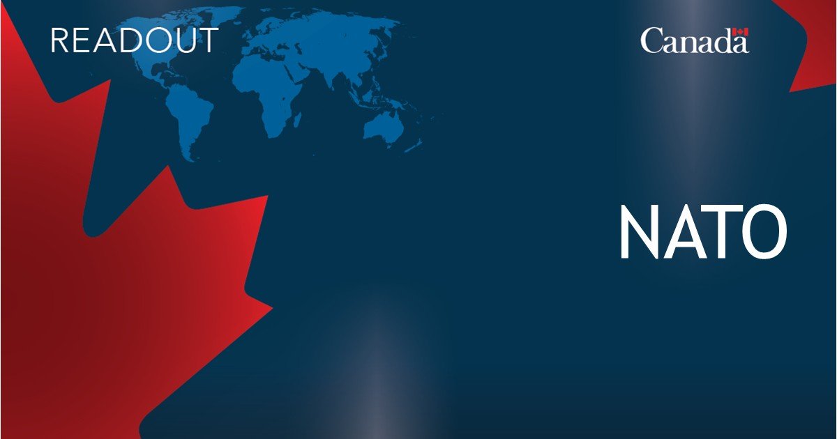 Minister Anand meets with NATO Secretary General in Brussels 