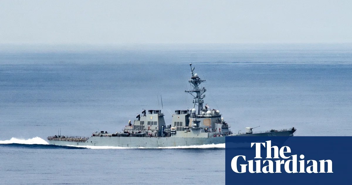 US Navy destroyer adrift in South China Sea for four days after losing power | US military
