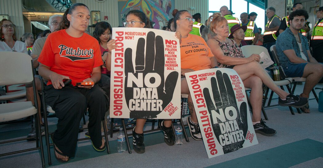 The Data Center Backlash Bursts Into the Midterms