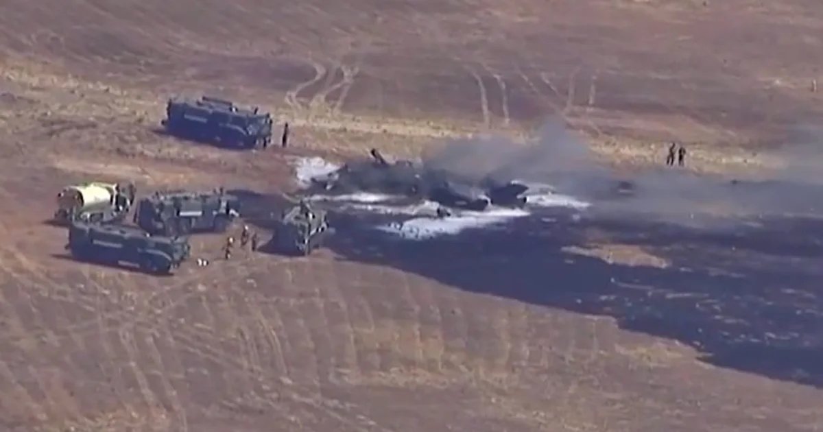 F-35 fighter jet crashes in San Diego, sparking fire at Miramar air base