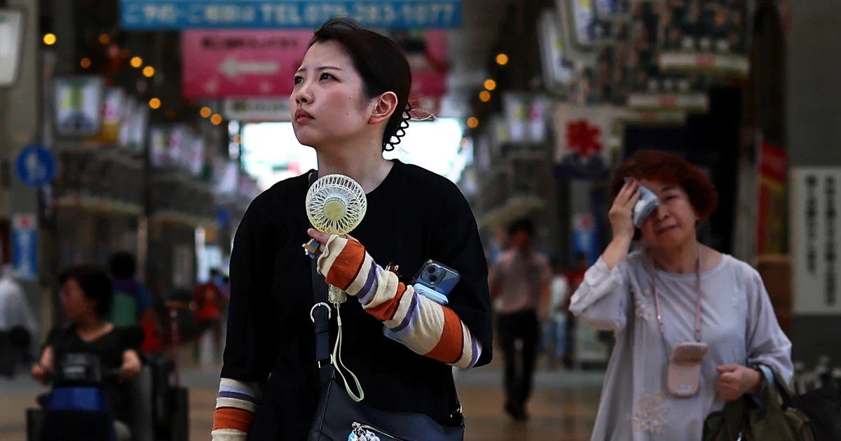 East Asia is baking in ‘cruelly hot’ summer